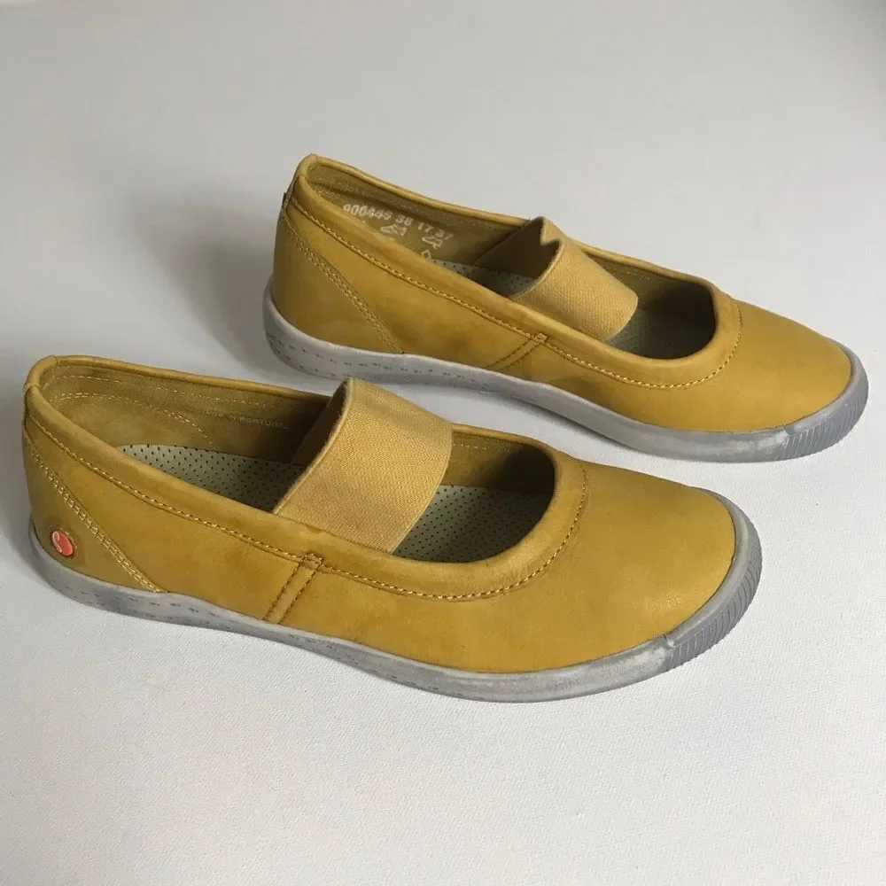 Softinos by FLY London Ion Washed Leather Shoes